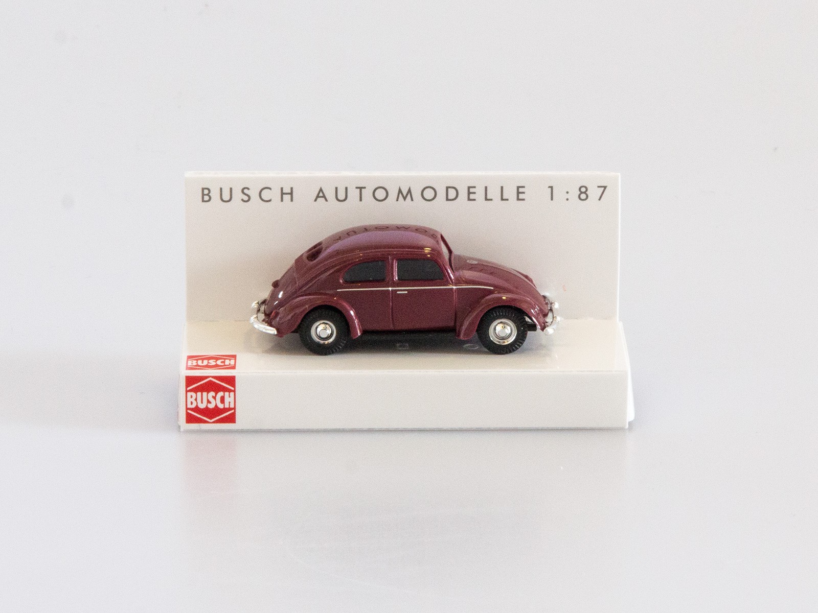 Busch 42700-112 VW Käfer mit Brezelfenster weinrot