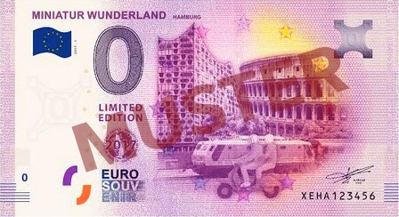 Euro-Souvenir-Banknote (2017)