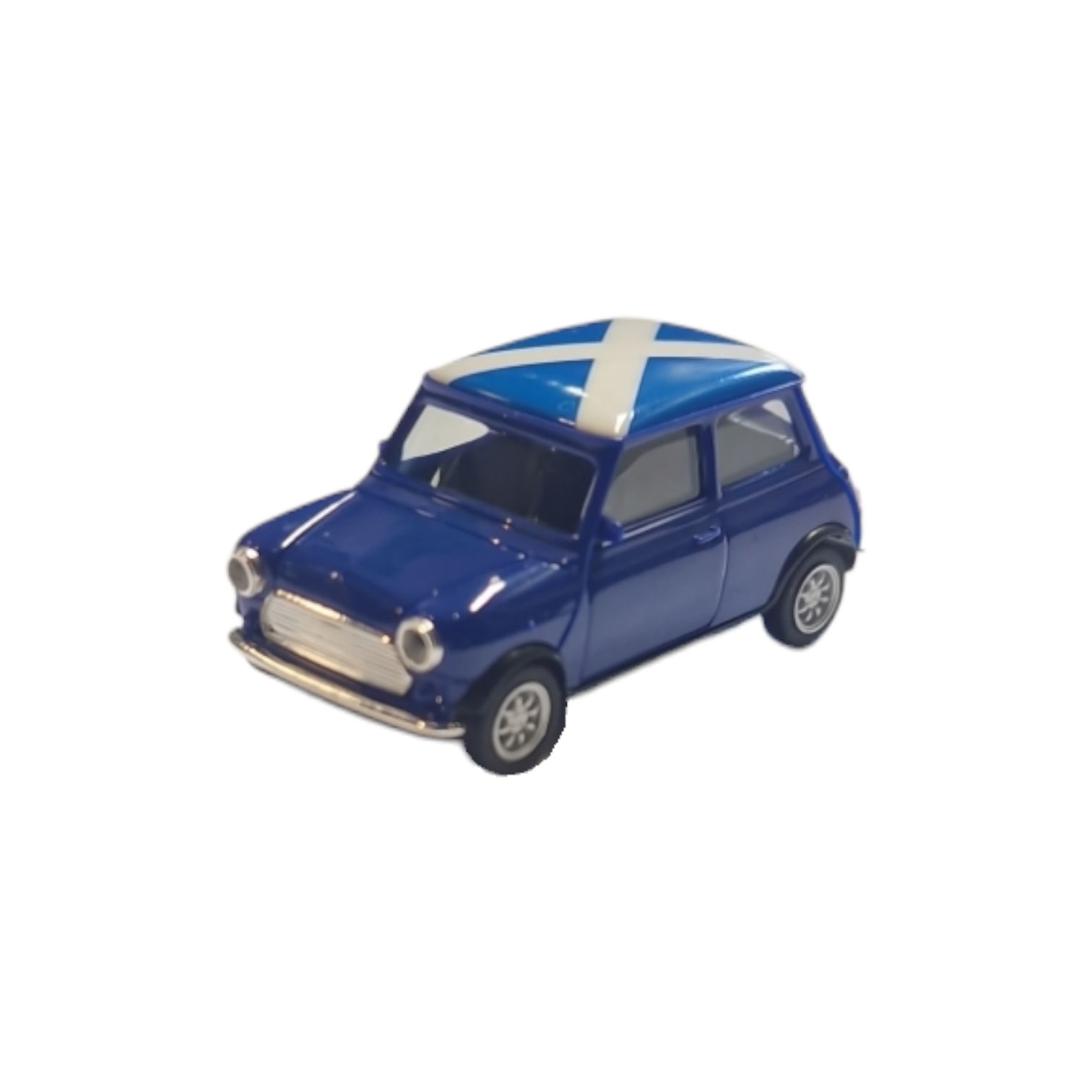 Herpa 420808 Mini Cooper EM21 Schottland Flagge Modellfahrzeug H0 1:87