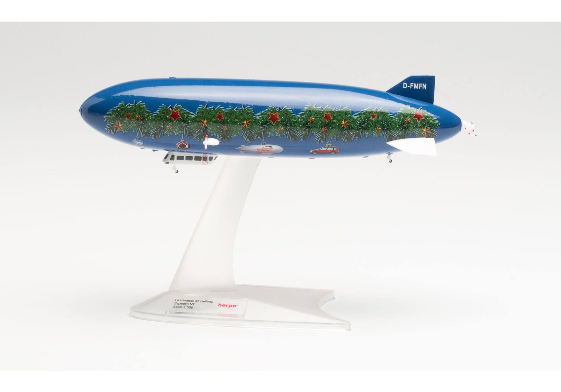 Herpa Wings 535861 Christmas Zeppelin Reederei NT Friedrichshafen model aircraft 1:500