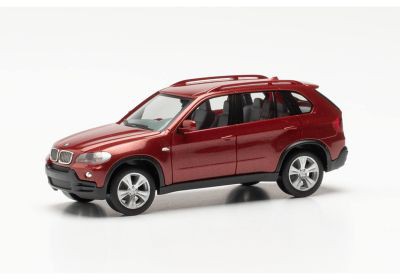 Herpa 033695-006 BMW X5, vermillion rot metallic