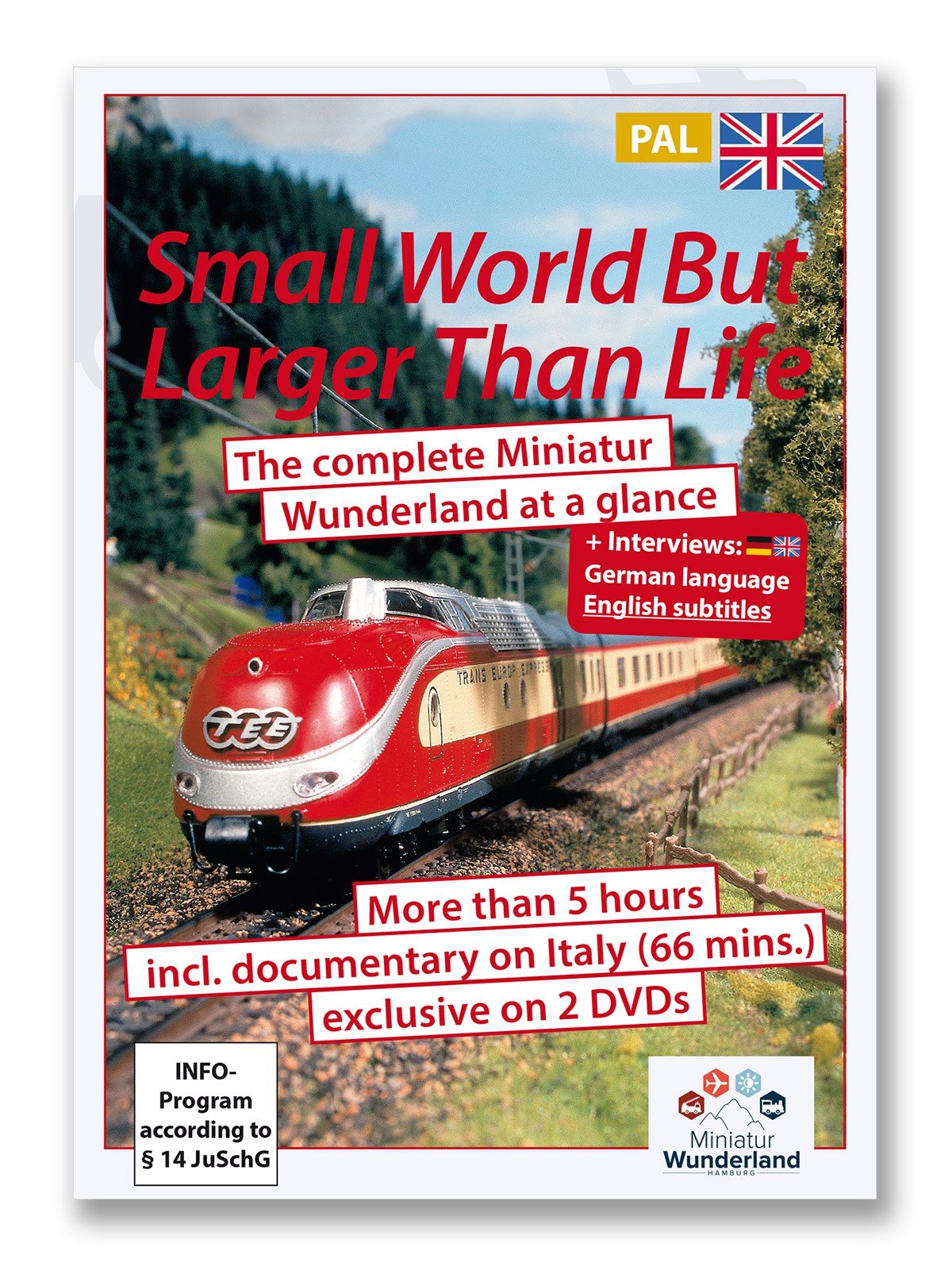 DVD \" A small world, but larger than life\" PAL-System