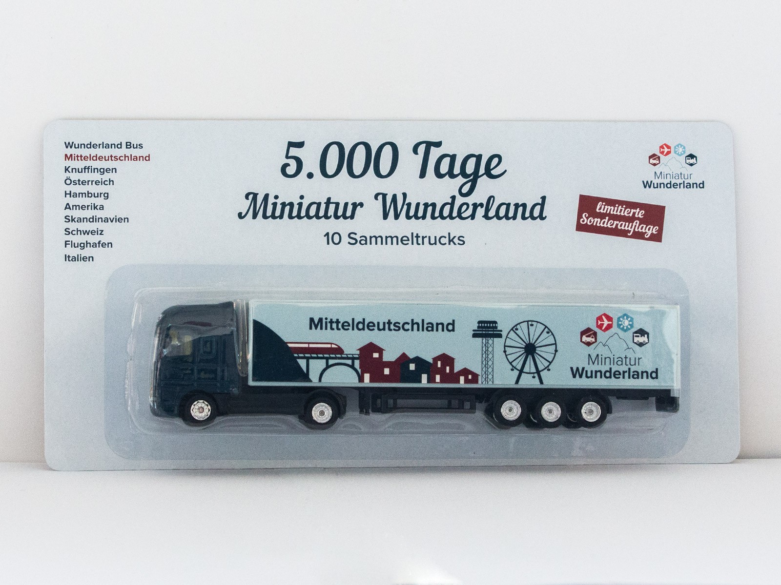 Truck "5000 Tage Wunderland" - Mitteldeutschland