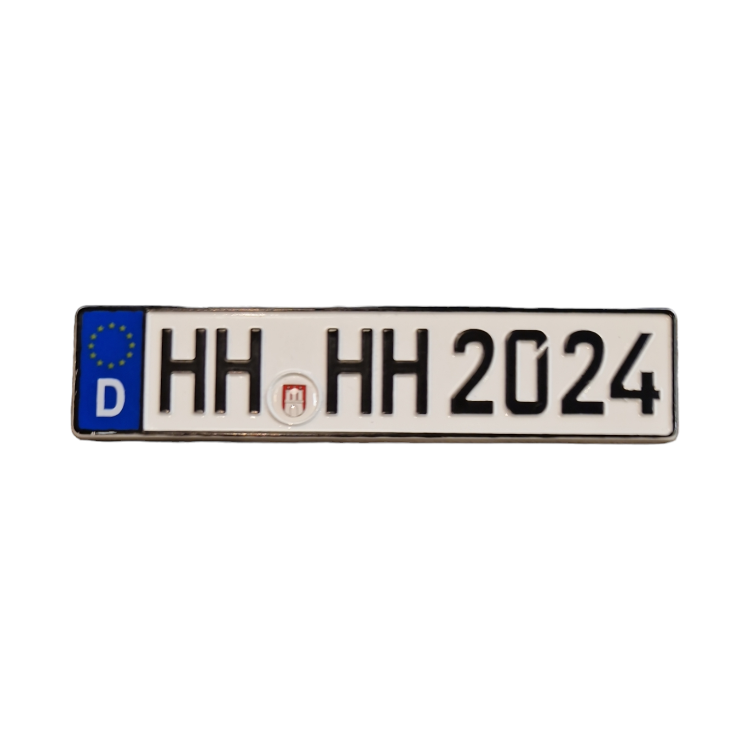 Collectible Magnet License Plate Hamburg 2024