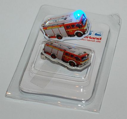 Miniatur Wunderland PIN with blinking diodes - fire engine