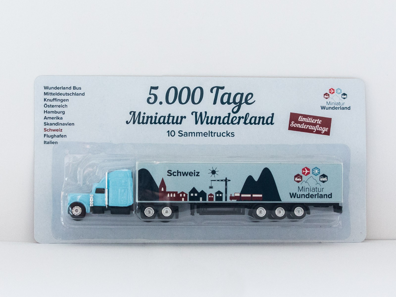 Truck "5000 Tage Wunderland" - Schweiz
