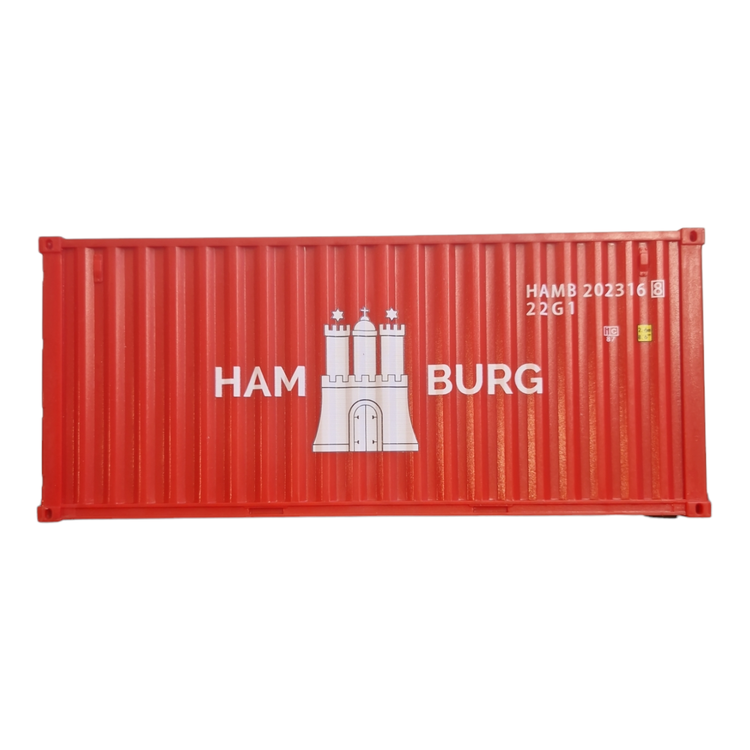 Brush & Card Pod Aufbewahrungsbox Toolbox Container Hamburg Motiv