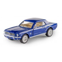 KINSMART 1964 1/2 Ford Mustang - blue 1:36