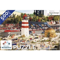 Puzzle "Bahnhof Padborg" 500 Teile von Ravensburger