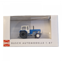 Busch 42840 Fortschritt ZT 303-C Traktor Eisenräder Blue/White Model 1:87H0