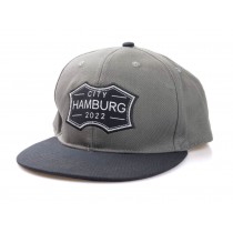 Baseball-Cap "City Hamburg 2022" - grau