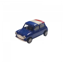 Herpa 420600 Mini Cooper EM21 Frankreich Flagge Modellfahrzeug H0 1:87