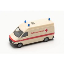 Herpa 097031 Mercedes-Benz Sprinter `96 Rettungswagen „Rettungsdienst“
