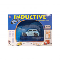 Inductive Car Mini Blau Silber NO.777-005F