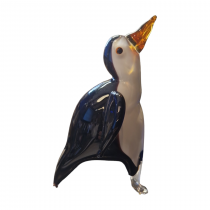 Kristallfigur Pinguin Schwarz Weiß 18cm