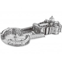 3D Metal Model St Peter's Basilica Rome