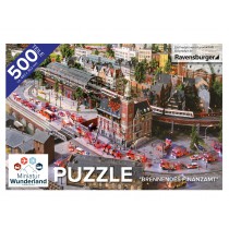 Puzzle "Brennendes Finanzamt" 500 Teile von Ravensburger