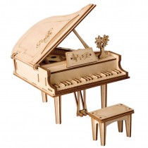 Holzbausatz Klavier Flügel TG402 Grand Paino 3D Puzzle ROKR Robotime