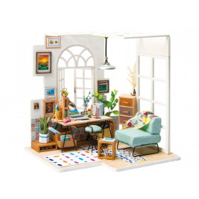 3D Wooden Puzzle "Soho Time" Flat