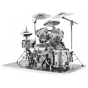 3D Metal Model Drum Set