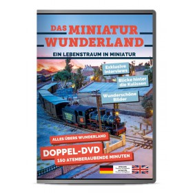 Wunderland Doppel-DVD „Das Miniatur Wunderland – Ein Lebenstraum in Miniatur“ (German & English)