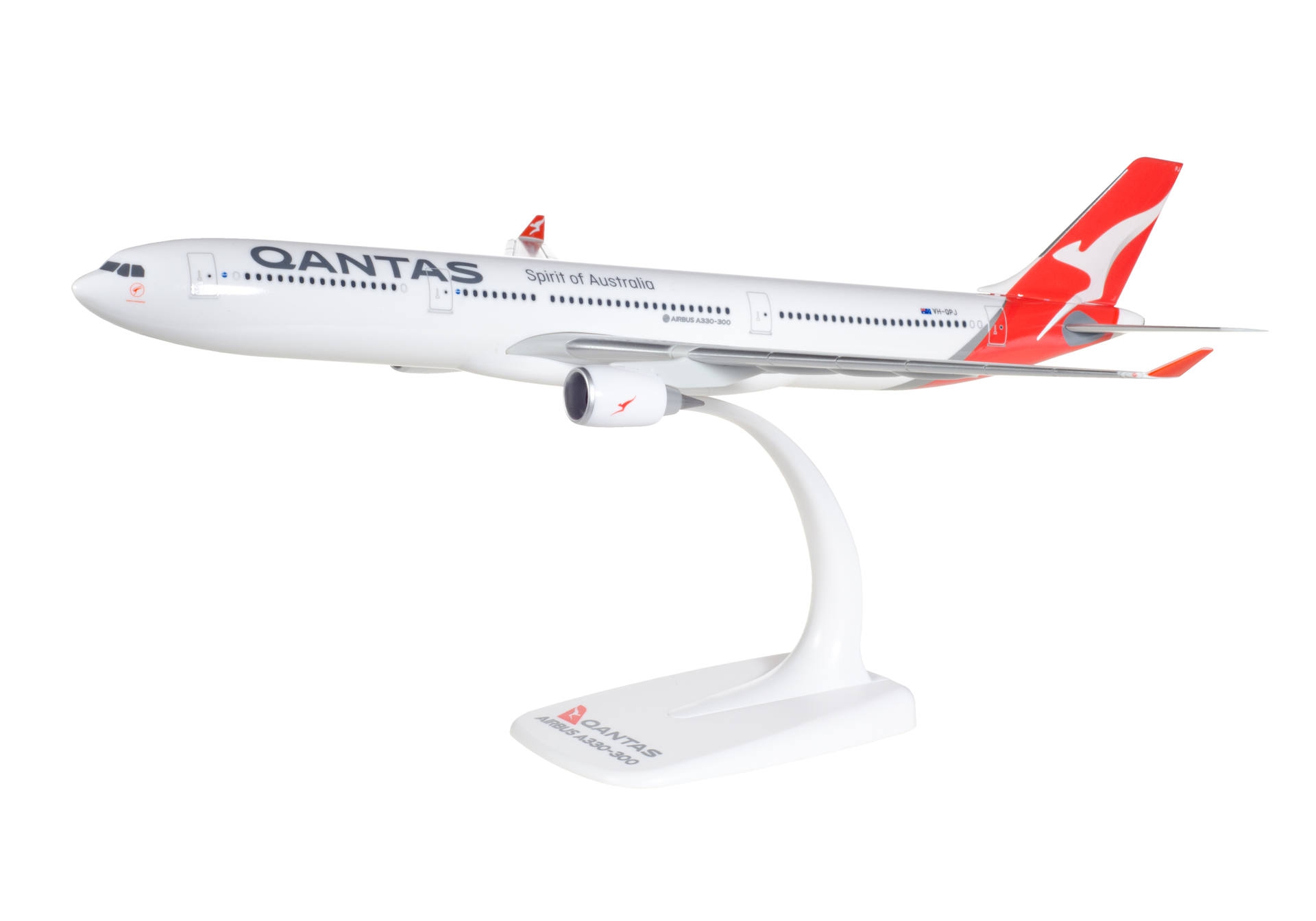 Herpa 611510 Wings Airbus A330-300 Qantas -2016 Snap-Fit Aircraft-Model 1:200