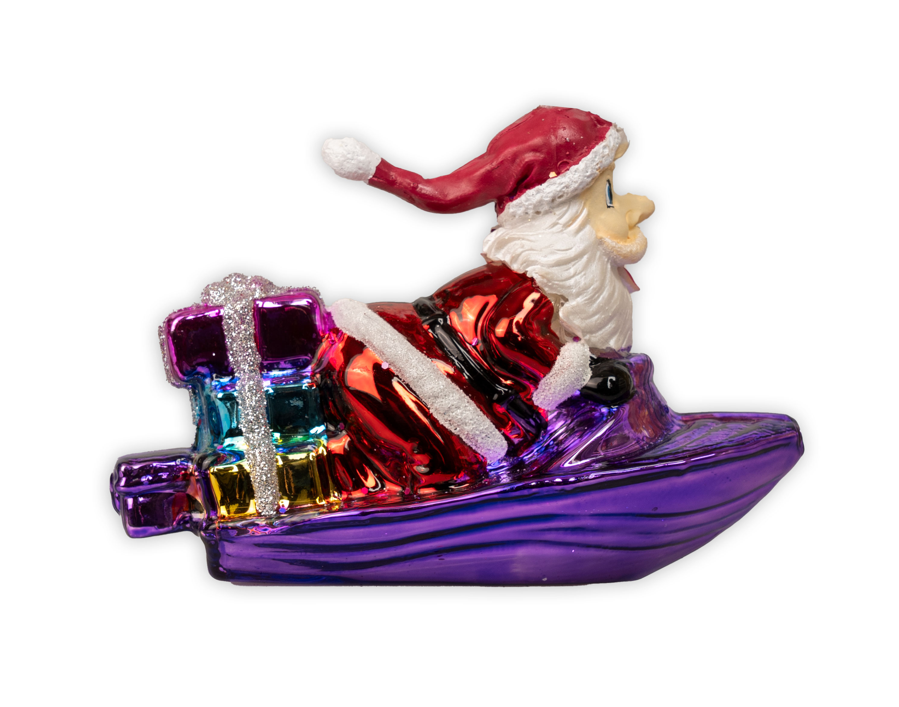 Weihnachtsbaumschmuck Santa Schiff Weihnachtsbaumschmuck Santa Schiff