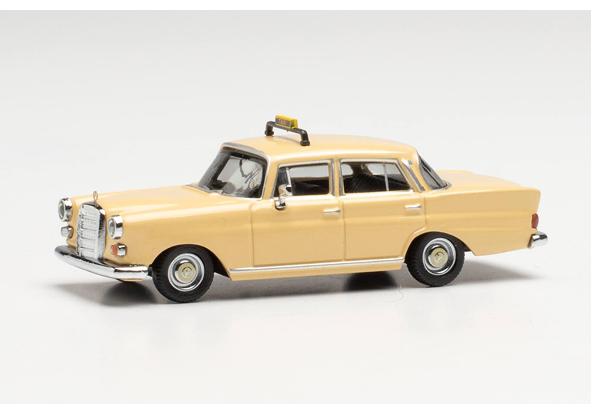 Herpa 095693 MB 200 Heckflosse Taxi Model H0 1:87