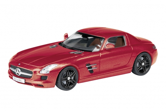 Schuco 25855  - Mercedes Benz SLS, red