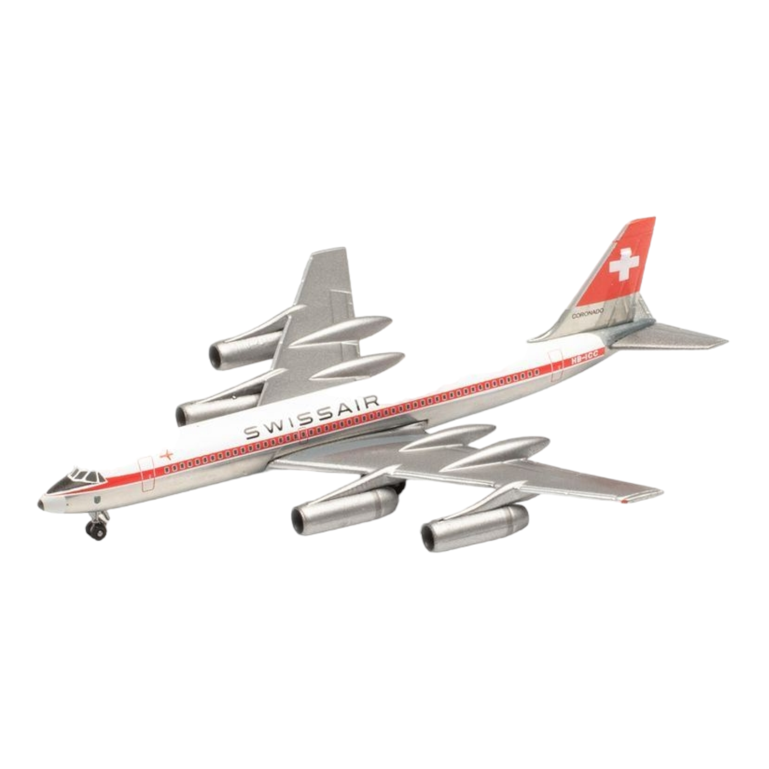 Herpa 535168 Convair CV-990 "Coronado St. Gallen" Modellflugzeug 1:500