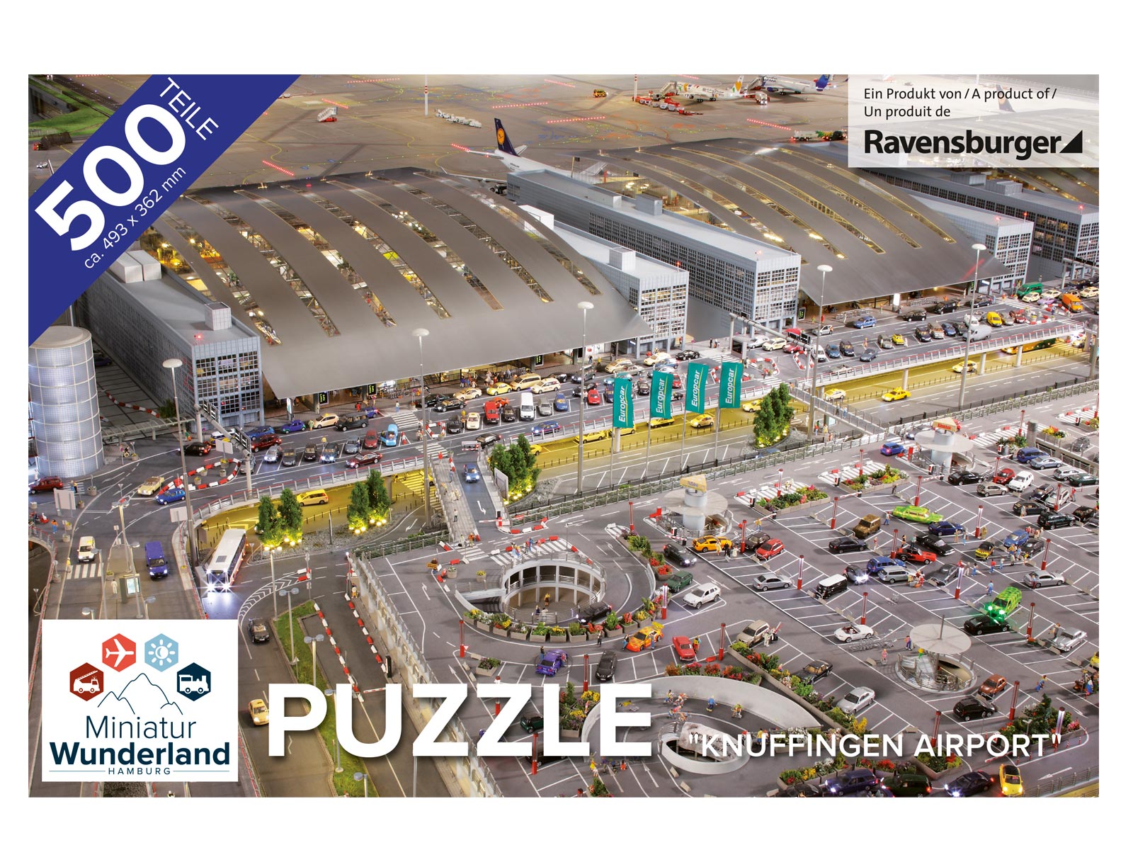 Puzzle "Knuffingen Airport" 500 Teile von Ravensburger