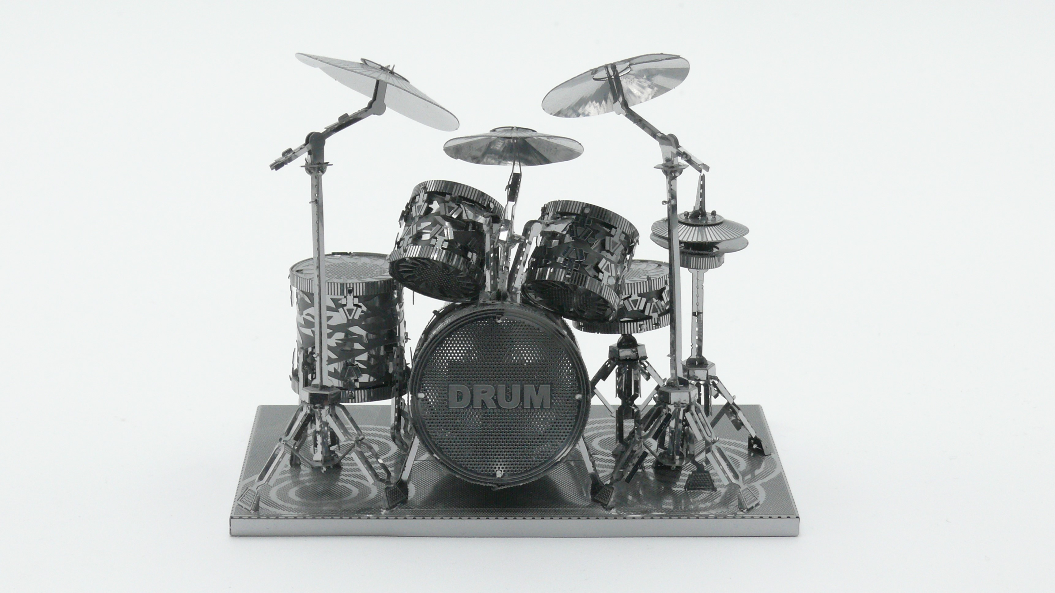 3D Metal Model Drum Set